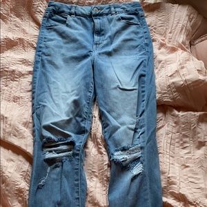 American Eagle curvy highest rise jeggings